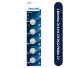 pilhas CR 2032 Philips 3 Volts 5 Unidade