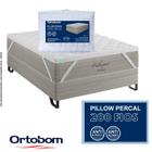 Pillow Top Casal Ortobom Percal 200 Fios 138x188x06 - Maior Conforto e Proteção para seu Colchão