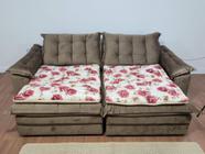 Pillow Top Enchimento Superior Para Sofá 2 Metros Protetor Impermeável Para o Assento do Sofa