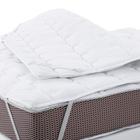 Pillow Top King de Espuma D20 Percal 180 Fios Algodão Hipoalergênico com Elástico 193x203cm BF Colchões