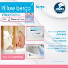 Pillow Top Para Berço Viscoelástico Gel Infusion 0,70 x 1,30 com 5cm Aumar