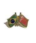 Pin Da Bandeira Do Brasil X Bielorussia