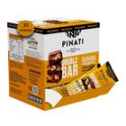 PINATI Double Bar Banana Amendoim Choc 35g (Display 32und)