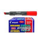 Pincel Atômico Permanente Canetão Pilot Vermelho Kit 12