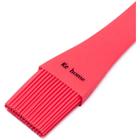 Pincel Com Espátula De Silicone Color 26,5cm