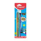 Pincel De Pintura Multiuso Com 4 Unidades Colorpeps Maped