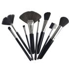 Pincel Kit 8 Peças Maquiagem Base Sombra Corretivo Make Up Profissional