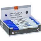 Pincel Marcador Permanente Linha Prime Recarregável Azul CX com 12 - BRW