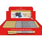 Pincel Marcador Permanente Multiuso 1.0MM Dourado - FABER-CASTELL