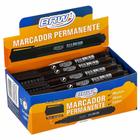 Pincel Marcador Permanente Preto CA4002 / 12 unidades / BRW