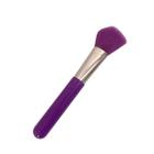 Pincel para Maquiagem Roxo 14cm Com Cerdas Sintética e Macia