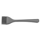 Pincel Profissional Silicone Cozinha Cinza Nylon 19,1 cm Culinário Pincelar Untar Formas Frigideira Molhos Ovos Churrasco Assadeira