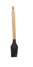 Pincel Silicone Cabo Madeira - 32 cm Black