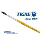 Pincel Tigre 266 - Redondo Pelo de Pônei