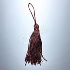 Pingente 8cm Rubi Franja de Seda (Tassel) - 10 unidades