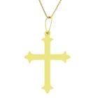 Pingente Crucifixo em Ouro 18k 750 garantia eterna