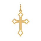 Pingente Cruz Ouro 18 Kilates 1.90 Gramas 25 mm