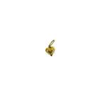 Pingente de Coração Dourado DS446