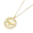 Pingente de Ouro 18k Mandala Espirito Santo