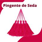 Pingente De Seda Tassel - 7.0 cm - 10/50/100 unidades - Enfeite Decoração Casamento