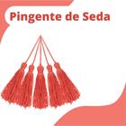 Pingente De Seda Tassel - Coral - Com 100 Unidades - Nybc