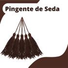 Pingente De Seda Tassel - Marrom Havana - Com 100 Unidades - Nybc