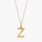 Pingente Letra Z em Ouro Amarelo 18k