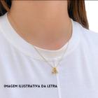 Pingente Letras - Banhado em Ouro 18k