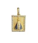 Pingente Nossa Senhora G - Banhado A Ouro 18K