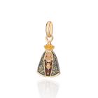 Pingente nossa senhora N.s. aparecida 542910 Rommanel