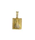 Pingente nossa senhora p - banhado a ouro 18k