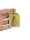 Pingente Nossa Senhora Tradicional Gg - Banhado A Ouro 18K