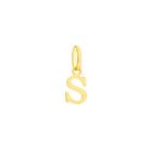 Pingente Ouro 18K Letra S