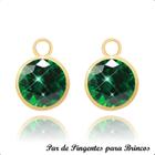 Pingente para Brinco em Ouro 18k Pedra 6mm