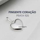 Pingentes Prata 925 Coração/CoraçãoVazado/Lua Vazado Envio Rápido