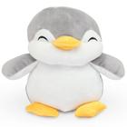 Pinguim Baby de Pelúcia 26cm Cinza