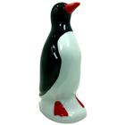 Pinguim De Geladeira Porcelana Enfeite Decoração Cozinha 23 Cm Altura