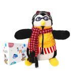 Pinguim de pelúcia de pelúcia YCZTXSJT Hugsy TV Joey's Friends 40 cm