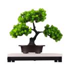 Pinheiro Artificial Bonsai 27cm - Árvore Decorativa para Mesa