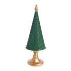 Pinheiro Decorativo Verde Ouro 32cm - 1 Un - Cromus