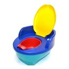 Pinico Infantil Musical Degrau Troninho Privadinha Menino Menina Azul Rosa Desfralde Musical Vaso