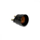 Pino Porta Lampada 2 Polos Voltec Preto V4010 - Kit C/50