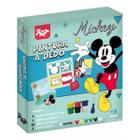 Pintura A Dedo Mickey Mouse Tinta Pincel Infantil 18 Peças DAC