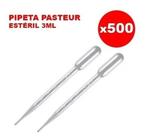 Pipeta Pasteur Graduada 3ml Estéril - Pct 500un