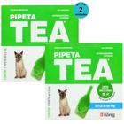 Pipeta Tea 0,5 ml Antiparasitário Contra Pulgas para Gatos de até 4 Kg - König Kit Com 2