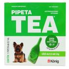 Pipeta Tea 0,7ml Antiparasitário Contra Pulgas para Cães de 0,6 até 5 Kg - König