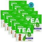 Pipeta Tea 1,3 ml Antiparasitário Contra Pulgas para Cães de 5,1 até 10 Kg - König Kit Com 10