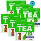 Pipeta Tea 1,3 ml Antiparasitário Contra Pulgas para Cães de 5,1 até 10 Kg - König Kit Com 6