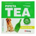 Pipeta Tea 5 ml Antiparasitário Contra Pulgas para Cães de 25,1 até 40 Kg - König