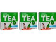 Pipeta Tea Antipulgas Gatos Até 4kg - 3 Pipetas - Konig - 3 Unidades